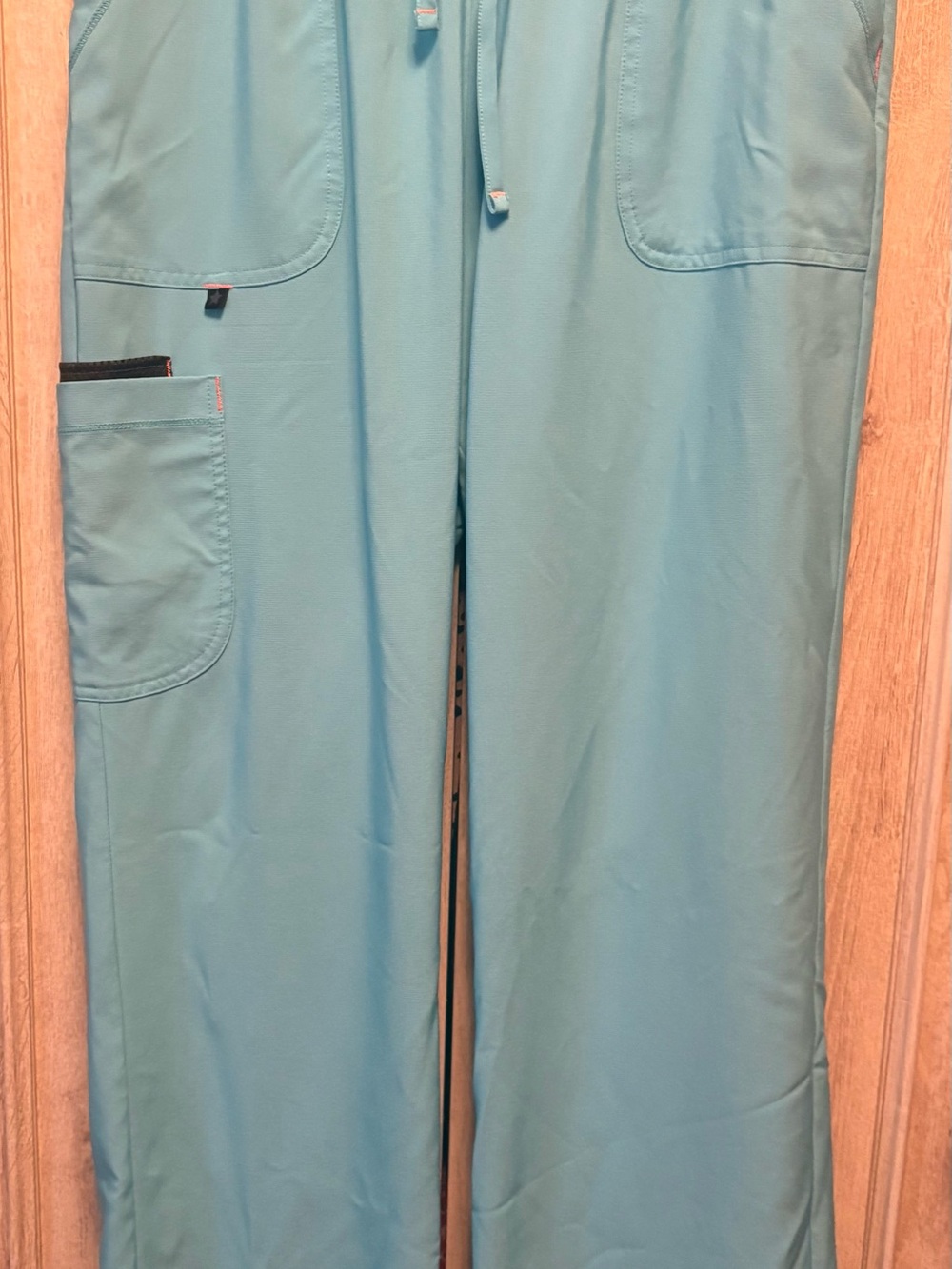 Scrubstar Ultimate Stretch Turquoise Drawstring Scrub Pants Size Medium